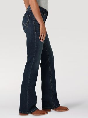 MID RISE RELAXED BOOTCUT JEANS