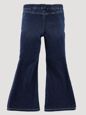 Girl's Wrangler Pull On Flare Jean in Tori