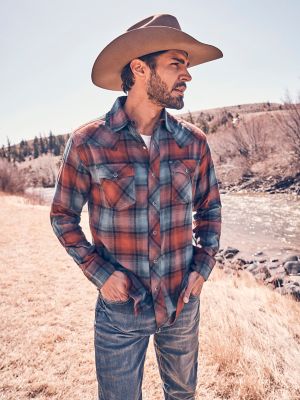 Men's Western Snap Shirts | Snap Front Western Style Shirts for Men