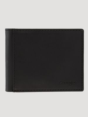 Men's Embossed Logo Bifold Wallet
