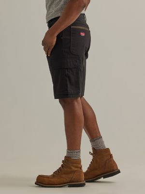 Wrangler Workwear Ranger Cargo Short in Black
