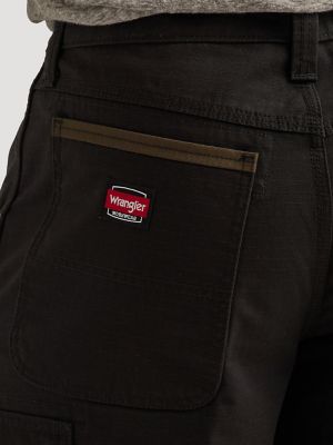 Wrangler Workwear Ranger Cargo Short in Black