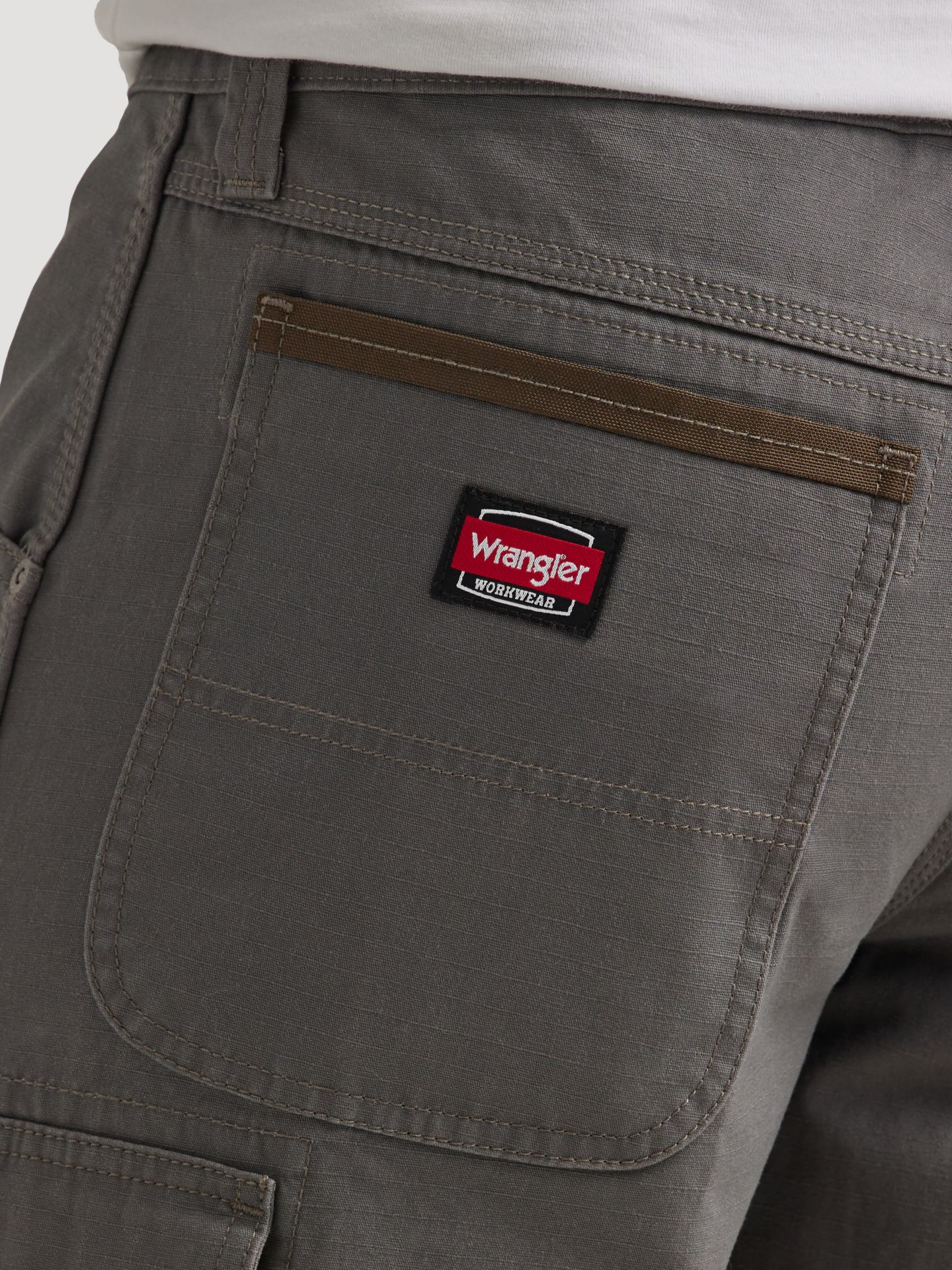 Мужские шорты Wrangler Workwear Ranger Cargo Short, цвет: Графитовый — фото 5