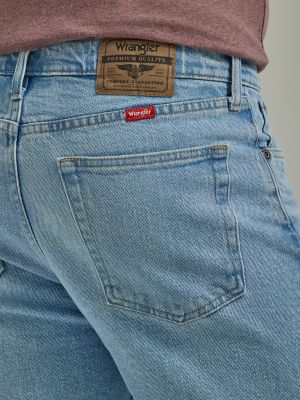 Wrangler Men's Elastic Waist Denim Shorts