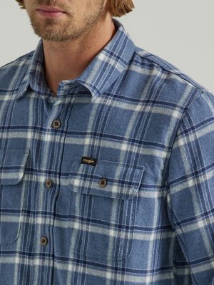 Wrangler® Men's Epic Soft™ Flex Twill Shirt