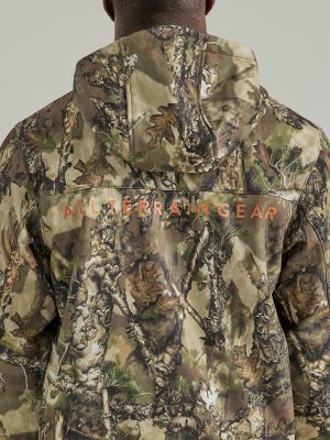 Wrangler ATG Men's All-Terrain Realtree Camo Fleece Zip-Front