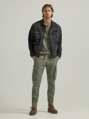Men's Wrangler Fashion Cargo Pants, Size: 30x32, Green
