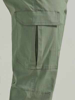 Army Green Double Hook Pencil Jeans