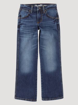 Boy's Wrangler® 20X® No. 42 Vintage Bootcut Slim Fit Jean (4-20)