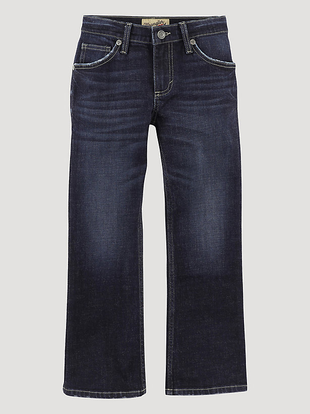 Boy's Wrangler® 20X® No. 42 Vintage Bootcut Slim Fit Jean (4-20) in Bowden