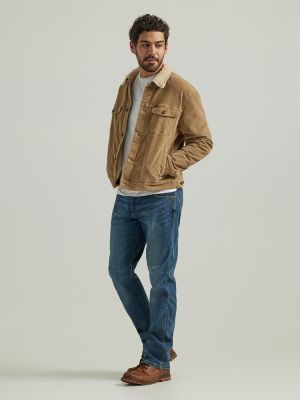 Corduroy sherpa trucker jacket best sale