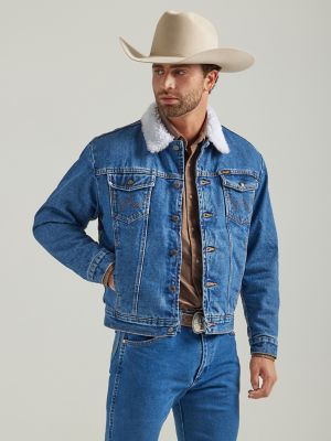 Wrangler® Western Sherpa Lined Denim Jacket