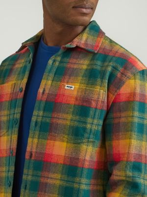 Men's Plaid Overshirt