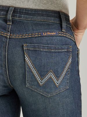 Womens Wrangler® Ultimate Riding Jean Shiloh Low Rise Bootcut Womens Jeans Wrangler®