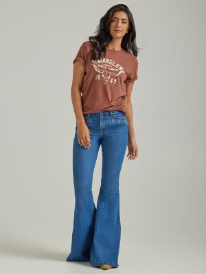 Trumpet Denim Straight High Rise Jeans