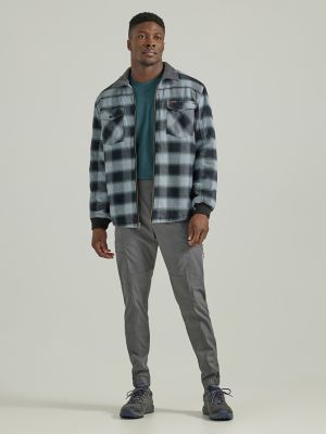 Wrangler flannel cheap shirt jacket