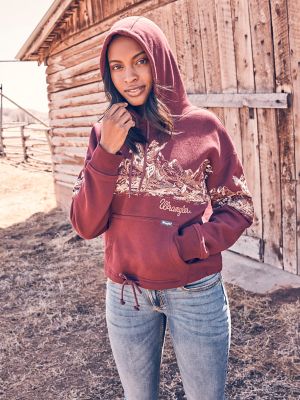 Wrangler on sale hoodie womens