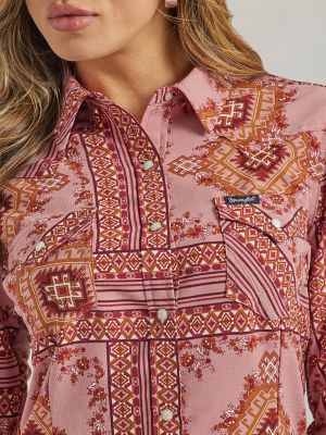 Wrangler retro hot sale western shirts