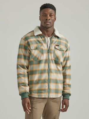 G-III Milwaukee Brewers Sherpa Flannel Jacket