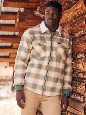 ATG by Wrangler™ Men's Sherpa Lined Flannel Shirt Jacket