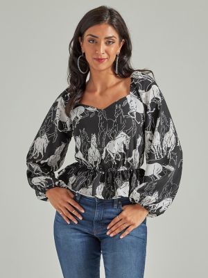 Shop Women's Tops | Denim, Graphic Tees, Western Snaps, & More