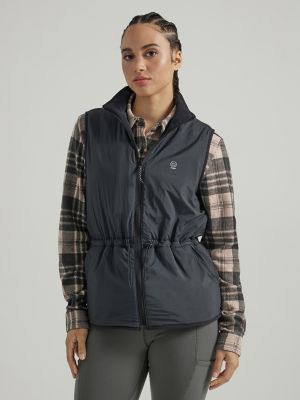 Wrangler Women's ATG Reversible Vest - 112339571-S