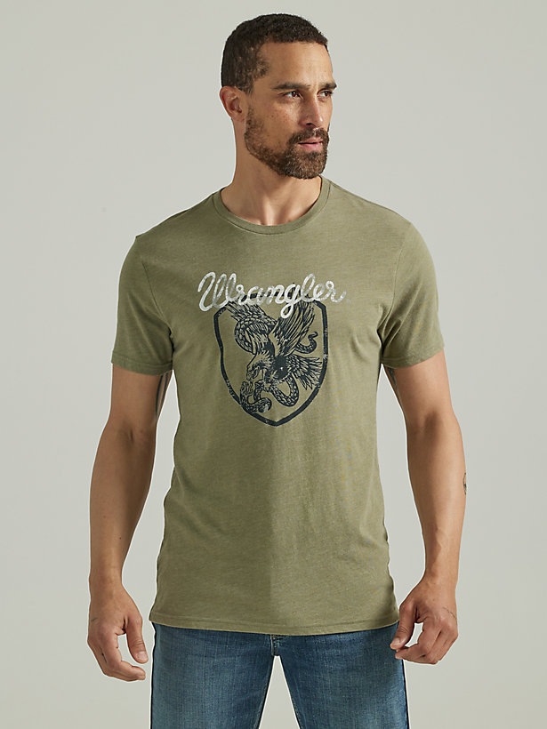 Men's Eagle Crest Graphic T-Shirt