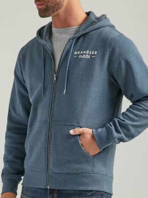 Hoodie with zipper store on the back