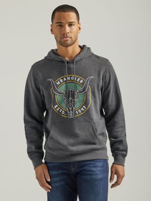 Wrangler best sale logo hoodie