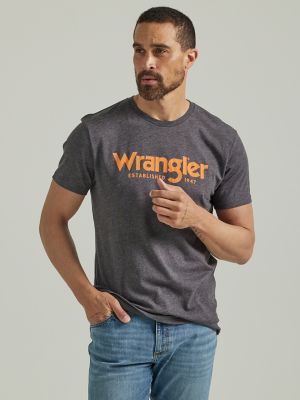 Wrangler Mens American Classic Eagle T-Shirt - 112328818