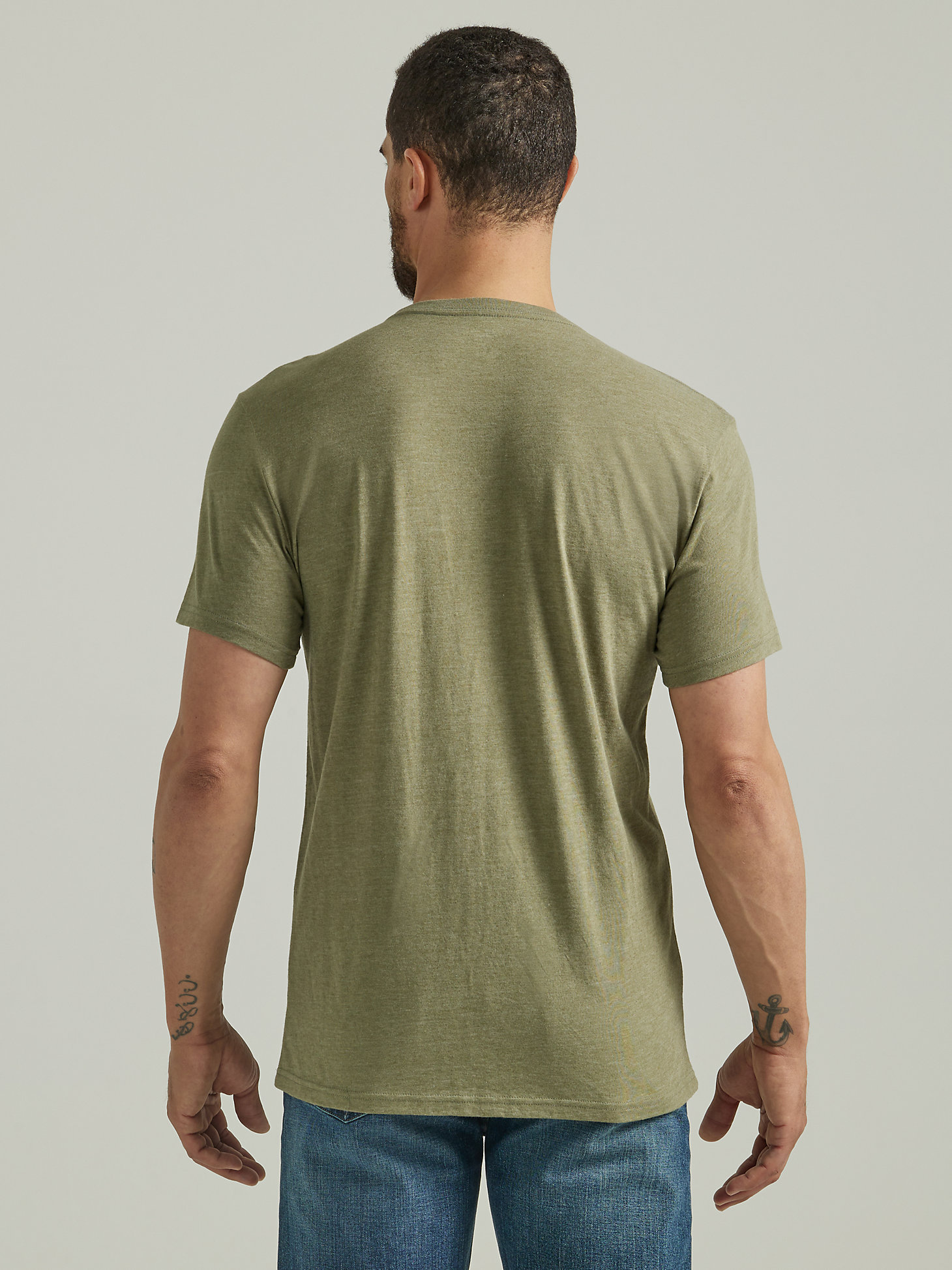 Men's Spirit of the West T-Shirt in Deep Linchen Green alternative view 1