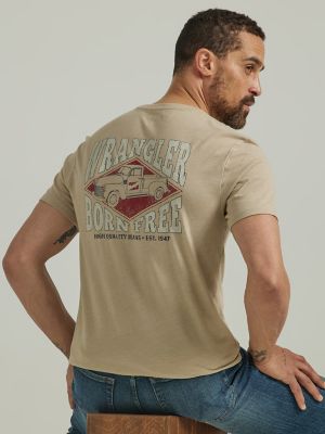 Ford Bronco Country Men's & Big Men's Outdoor Graphic T-Shirt with Short  Sleeves