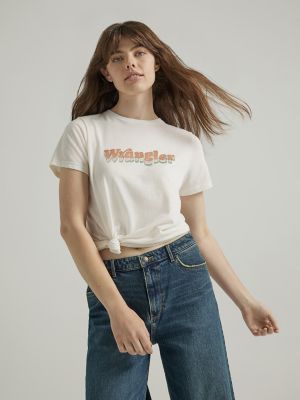 Wrangler Men's Rope Emblem Graphic T-shirt in Asphalt Heather