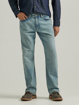 Men's Relaxed Bootcut Jean in Light Wash