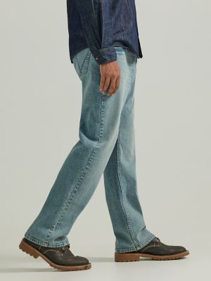 Wrangler Men's Relaxed Fit Boot Cut Jean, Godwin at  Men's Clothing  store