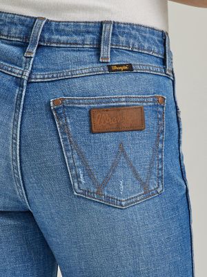 Arriba 32+ imagen wrangler trousers womens