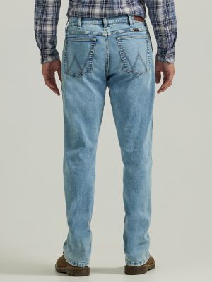 Men's Wrangler® Slim Straight Jean in Acid Wash alternative view