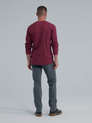 Men's Wrangler&reg; Slim Straight Jean in Acid Wash alternative view