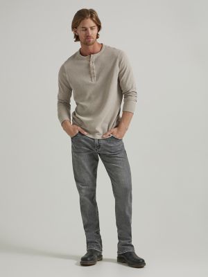 Men's Casual Thin Straight Slim Fit Jeans