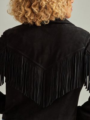 Fringe coat clearance womens