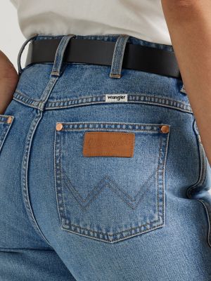 Wrangler high best sale waisted bootcut jeans