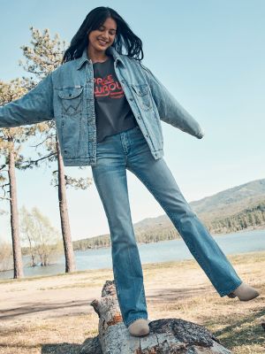 Wrangler x Barbie™ Westward High Rise Bootcut Jean, JEANS