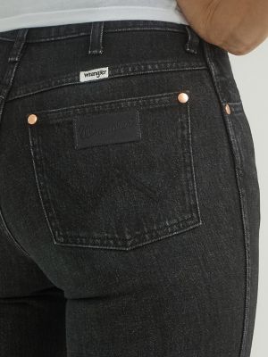 Pantalón Jeans Vaquero High Rise Flare Wrangler Mujer 820