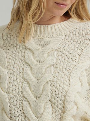 Women's Cable Knit Sweater