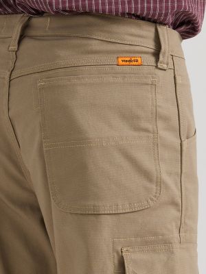 Wrangler® RIGGS Workwear® FR Flame Resistant Ripstop Stretch Relaxed Ranger Pant in Khaki alternative view 6