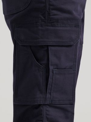 Wrangler® RIGGS Workwear® FR Flame Resistant Ripstop Stretch Relaxed Ranger Pant in Navy alternative view 6