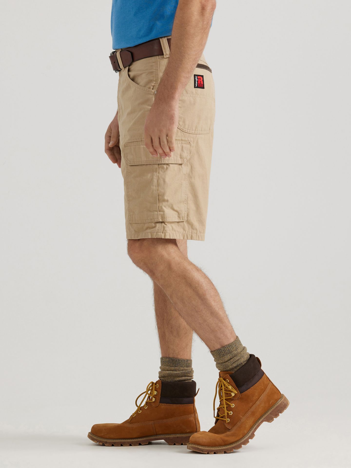 Мужские шорты Wrangler Riggs Workwear® Ripstop Ranger Cargo Short, цвет: Cornstalk — фото 2