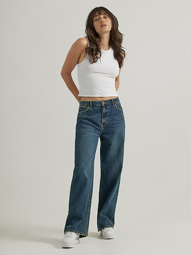 Women's Mid Rise Loose Jean in Sunday Morning