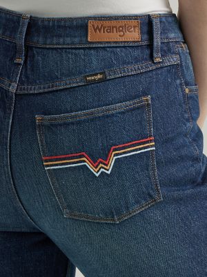  Wrangler Womens High-waisted Fierce Flare Jeans