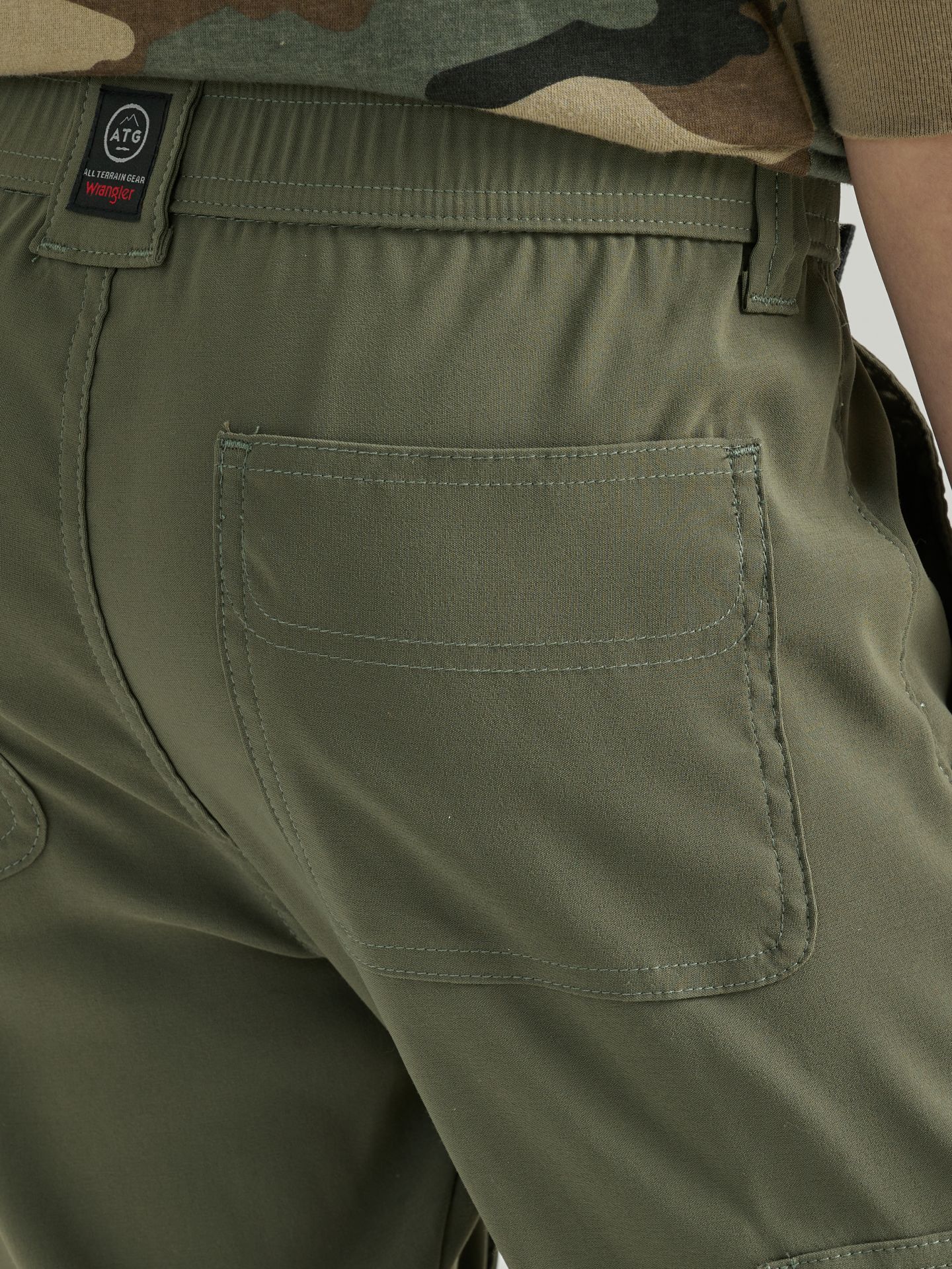 Детские джоггеры Wrangler ATG Tactical, цвет: Зелёный — фото 6